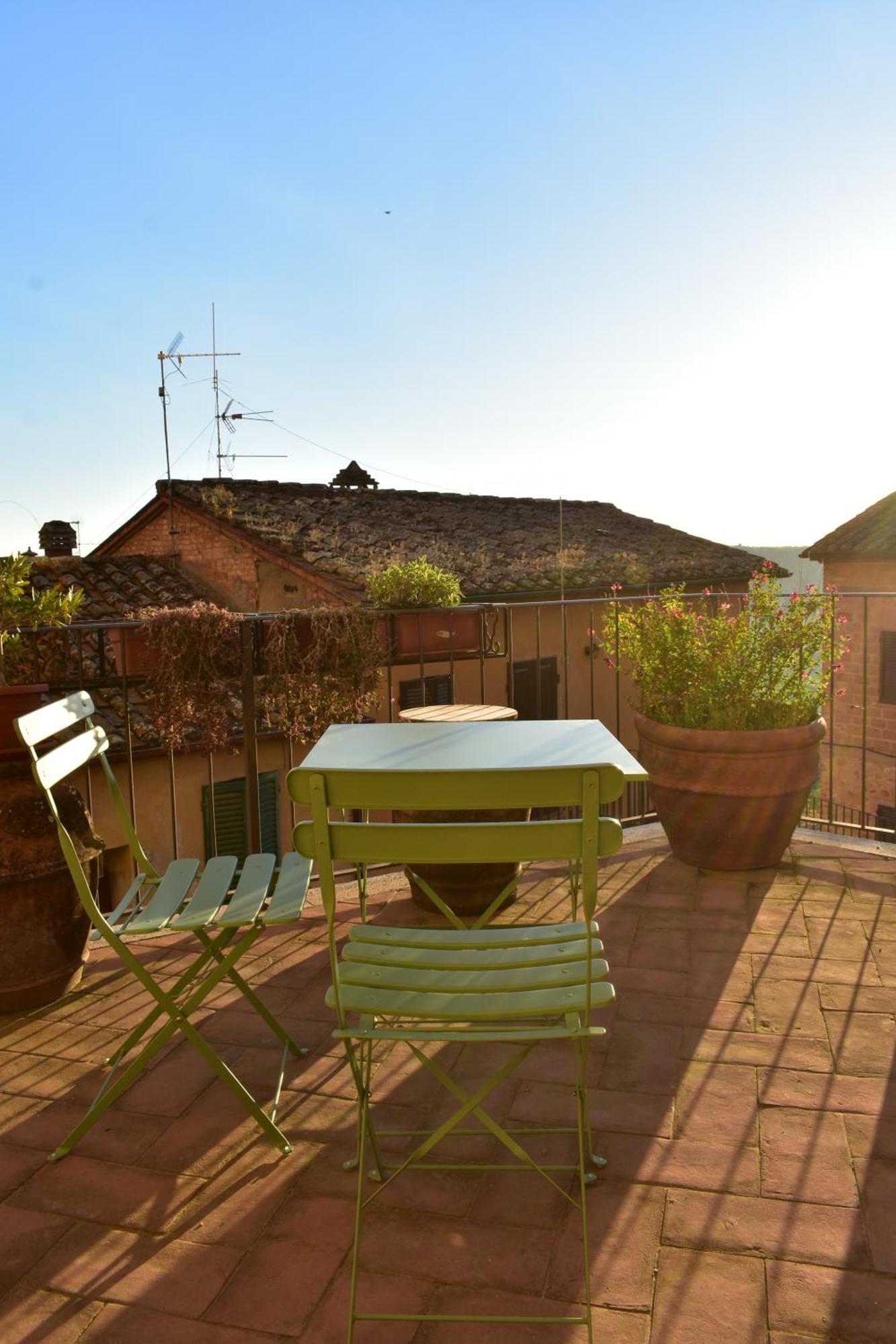 Appartamento Il Terrazzino, piccolo loft in Montepulciano Stazione Esterno foto