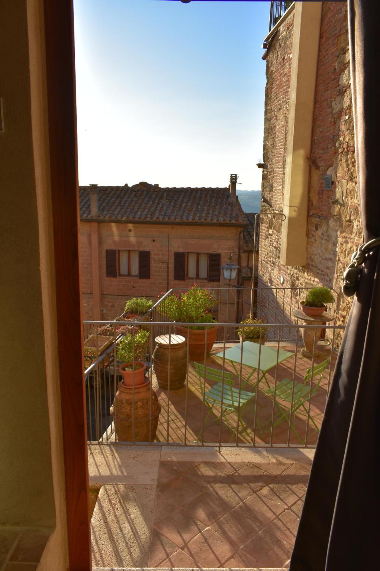 Appartamento Il Terrazzino, piccolo loft in Montepulciano Stazione Esterno foto